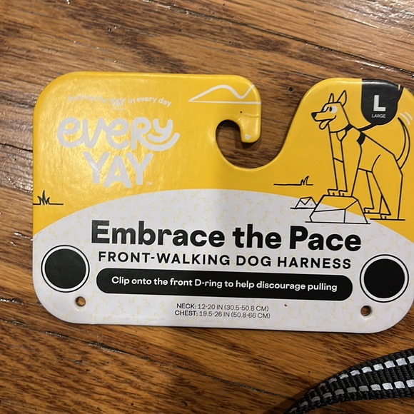 every yay Dog Nwt Large Dog Harness Poshmark